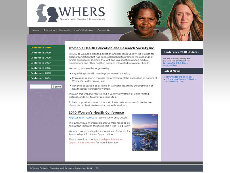Womens Health Education and Research Society